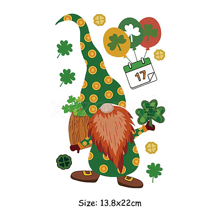 Saint Patrick's Day Theme PET Sublimation Stickers PW-WG34539-20-1