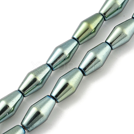 Electroplated Synthetic Non-magnetic Hematite Beads Strands G-Z032-B02-02E-1