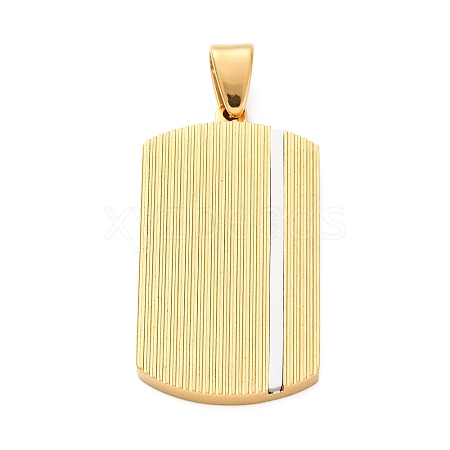 304 Stainless Steel Pendants STAS-U043-16G-1