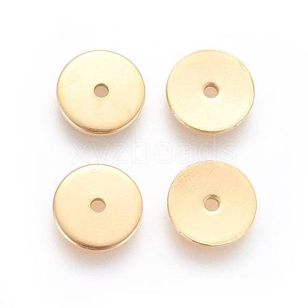 Ion Plating(IP) 304 Stainless Steel Spacer Beads X-STAS-G193-07B-G-1