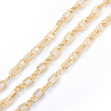 Alloy Oval Link Chains LCHA-N01-10-1
