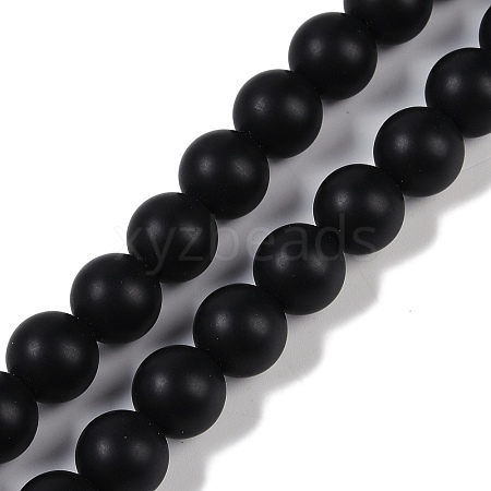 Opaque Glass Beads Strands G-A234-A01-04-1