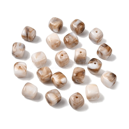 Opaque Acrylic Beads OACR-D320-01K-1