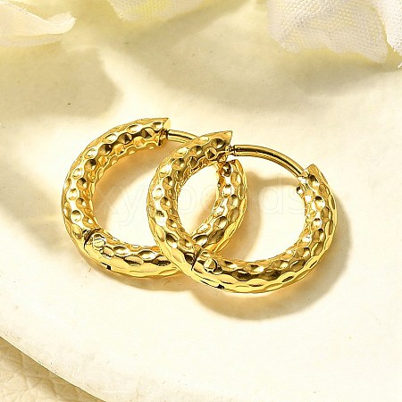 304 Stainless Steel Hoop Earrings for Women EJEW-M068-12D-G-1