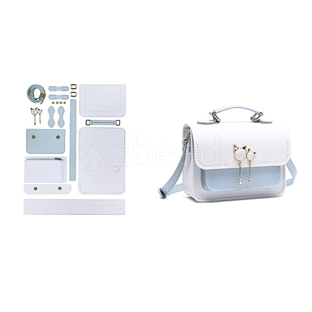 DIY PU Imitation Leather Purse Making Sets PW-WG42956-02-1