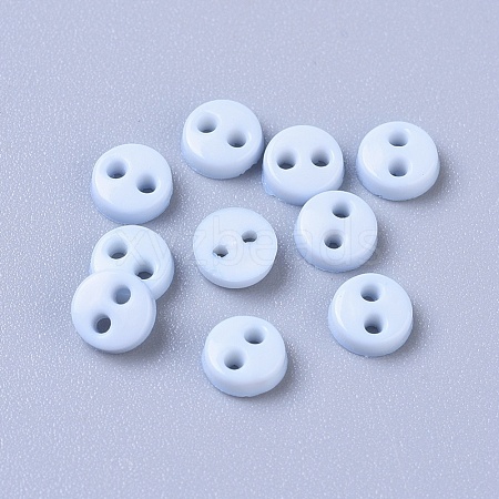 Nylon Tiny Button X-BUTT-WH0014-28A-1