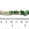 Natural Prehnite & Chrysoprase & Green Aventurine Beads Strands G-L610-A19-01-5