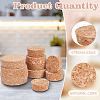 10Pcs 5 Styles Cork Bottle Stoppers AJEW-NB0006-07-4