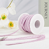 10Yards Polyester Lace Trim Ribbon OCOR-GF0004-83F-3