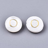 Natural Freshwater Shell Beads SHEL-S266-12O-2