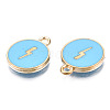 Alloy Enamel Pendants ENAM-N054-89C-3