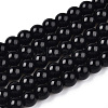 Opaque Solid Color Glass Beads Strands LS-GLAA-T032-P4mm-01-1
