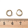 Ion Plating(IP) 304 Stainless Steel Open Jump Rings STAS-M081-01G-07-3