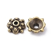 Tibetan Style Alloy Caps LS-MLF0664Y-2