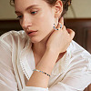 2 Strands Electroplate Transparent Glass Beads Strands EGLA-TADJ0001-06-6