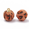 Handmade Cloth Fabric Covered Pendants LS-WOVE-N006-21B-2