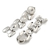 Non-Tarnish 304 Stainless Steel Stud Earrings EJEW-S229-11P-2