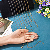 16Pcs 4 Style 304 Stainless Steel Chain Necklaces NJEW-TAC0026-7