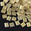 2-Hole Glass Seed Beads X-SEED-S023-39C-04-1