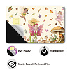 Rectangle PVC Plastic Waterproof Card Stickers DIY-WH0432-235-3