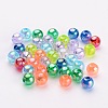 Eco-Friendly Transparent Acrylic Beads PL734-33-2