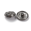 Alloy Shank Buttons BUTT-WH0027-15B-02-2