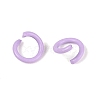 Spray Painted Iron Open Jump Rings IFIN-T017-04C-14-2