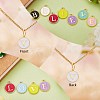 120Pcs 12 Colors Golden Plated Alloy Charms ENAM-SZ0001-64V-3