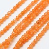 Natural Red Aventurinee Beads Strands G-A129-2mm-D04-1