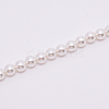 White Acrylic Round Beads Bag Handles FIND-TAC0006-24D-01-2