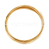 Square Brass Wire KK-WH0034-34G-02-5