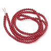 Imitation Jade Glass Beads Strands X-DGLA-S076-4mm-29-2