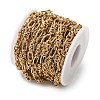 304 Stainless Steel Knot Link Chains CHS-G050-10G-3