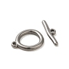 Non-Tarnish 304 Stainless Steel Toggle Clasps STAS-Q324-10P-2