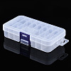 Rectangle Polypropylene(PP) Bead Storage Container CON-N011-009-2