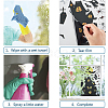 PVC Plastic Window Sticker Decorations DIY-WH0304-175B-6