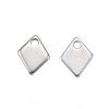 Tarnish Resistant 201 Stainless Steel Charms STAS-F039-85-P-2