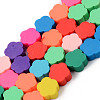 Handmade Polymer Clay Beads Strands X-CLAY-N008-006-1