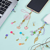 48Pcs 8 Colors PVC Plastic Mobile Dustproof Plugs HJEW-SC0003-31A-4