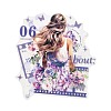 6Pcs 5 Styles DIY Figure Picture Stickers STIC-U004-01E-4