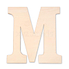 Letter Unfinished Wood Blank Cutouts DIY-ZX040-01M-1