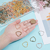 100Pcs 5 Colors Tibetan Style Alloy Pendants FIND-PH0025-86-3