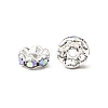 Brass Rhinestone Spacer Beads RB-A014-L8mm-28S-2