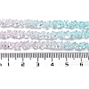 Transparent Glass Bead Strands GLAA-H023-03O-5