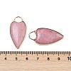 Natural Rhodonite Pendants G-G193-02G-09-3