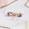 1Pc Alloy Enamel Hair Barrettes PHAR-LP0003-008B-1