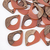 Resin & Wood Pendants X-RESI-S358-06E-1