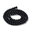 Glass Beads Strands EGLA-A034-P6mm-MD-M-5