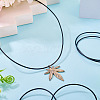 3Pcs 3 Sizes 2MM Round Cowhide Leather Cord Necklaces Makging NJEW-TAC0048-6