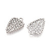 Alloy Rhinestone Pendants FIND-N008-05P-2